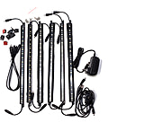 Image of Surelock Security 3LED12V6 SureBright Wand Kit Black 12" 6 Pack