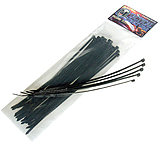 Image of Tactical Assault Gear TAG Large Zip Tie 18in. (10 pack) LZTBK