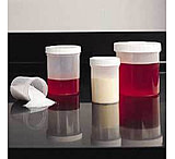 Image of Taral Plastic Round Bottles, Polypropylene, Wide Mouth 16196-025, Pack of 50