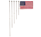 Image of Taylor Made Flag Pole With Flag Clips 30in