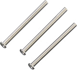 TEC Accessories Spike Replacement Kit, Set Of Three, SS Construction, Replacement Spikes For Retreev Compact Retrieval Tool Tec12, Snap-Top Plastic Storage Tube, PRK-S-001