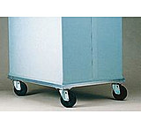 Image of Tegrant ThermoSafe Brands 376 Aluminum Dolly With 10.2 Cm (4") Casters for Thermosafe Dry Ice Storage Chest