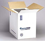 Image of Tegrant Thermosafe ThermoSafe Insulated Shippers, Polyurethane, Thermosafe Brands E168UPS 5.1 Cm (2") Wall Thickness