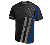 Image of Thin Blue Line Athletic T-shirt - All-over,