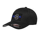 Image of Thin Blue Line Flexfit Dual American Flag Hat