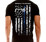 Image of Thin Blue Line Men's Shirt - : 1776