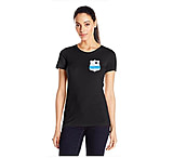 Image of Thin Blue Line Women's - 3/4 Sleeve, Badge