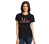 Image of Thin Blue Line Women's T-shirt - Mrs - Thin Red Line