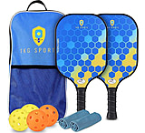 Image of Tkg Sports Carbon Fiber Pickleball Set W/carry Bag