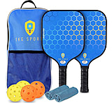 Image of Tkg Sports Fiberglass Pickleball Set W/carry Bag