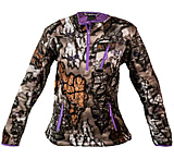 Treezyn LS Vixzyn 1/4 Zip Pullover - Women's, Late Seezyn Purple, Large, WLS16-4 L