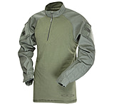 Tru-Spec Men's T.R.U. 1/4 Zip Combat Shirt, 50/50 Nylon/Cotton Rip-Stop