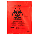 Image of Tufpak Autoclavable Biohazard Bags, Double Thick 14220-082, Case of 250