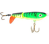 Image of Tyrant Tackle Crusader Topwater Prop Lure 6.5ft, Wide Gap Short Shank 5/0 Hook, Firetiger