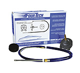 Image of Uflex USA Fourtech 13' Mach Rotary Steering System w/Helm, Bezel &amp; Cable