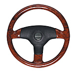Image of Uflex USA V61B Antigua Burlwood Steering Wheel