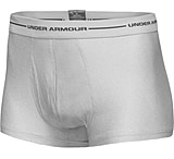 Image of Under Armour Men's HeatGear 3" Short Boxer Jock - Heather Grey Color 1000666-080