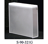 Image of UNICO Glass Rectangular Spectrophotometer Cuvette, 50 mm pathlength, 17.5 ml capacity Vis Only, each