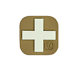 Image of Vanquest Gear 1.5 in x1.5 in Medical Cross Glow In The Dark Patch