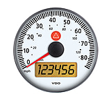 Image of VDO Viewline 3-3/8" 85mm 85 MPH/140 KMH Electronic Speedometer 12/24V w/o Bezel
