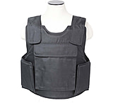 Image of VISM Black Outer Carrier Vest w/Four Level IIIA Ballistic panels