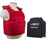 Image of VISM Expert Plate Carrier Vest w/Two 10X12 LVL III+ Shooters Cut Hard Ballistic Plates