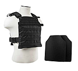 Image of Vism Fast Plate Carrier w/2 10x12in Level IIIA Shooters Cut Hard Ballistic Plates