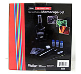 Image of Vivitar 900x 20 Piece Microscope Package with Case