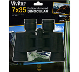 Image of Vivitar Classic Series 7x35 Ruby Lens Binoculars w/Case and Strap