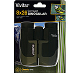 Image of Vivitar Classic 8x26 Compact Binoculars w/UV Protection, Case and Strap