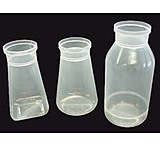 Image of VWR Drosophila Stock Bottles ES-38354 Polypropylene Bottles Square Bottom With Wider Edge