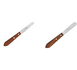 Image of VWR Spatulas with Wooden Handles 11648-160 Tapered Blade Spatulas