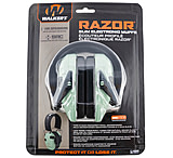 Image of Walker's GWP-RSEM-SGN Razor Slim Electronic Muff 23 DB Over The Head Polymer Sag
