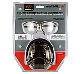 Image of Walkers GWPYMSGLCMO Youths Protective Combo Kit Earmuff/Shooting Glasses 23 DB