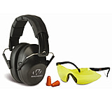 Image of Walkers Low Profile Folding Ear Muffs w/ Glasses and Plugs