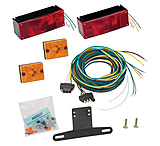 Image of Wesbar Waterproof Over 80&quot; Low Profile Trailer Light Kit