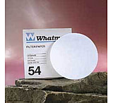 Image of Whatman Grade No. 54 Quantitative Filter Paper, Low Ash, Whatman 1454-185 Filter Circles, Pack of 100