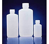 Image of Wheaton Leak-Resistant Bottles, High-Density Polyethylene, Narrow Mouth, Wheaton 209050, Case of 24
