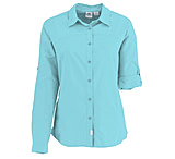 Image of White Sierra Gobi Desert Long Sleeve Shirt - Women's