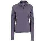 Image of White Sierra Pebble Peak Wool Quarter Zip - Women's