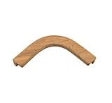 Image of Whitecap Teak Cap Molding Small