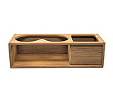 Image of Whitecap Teak Two Insulated Drink/Binocular Rack w/Tray