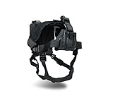 Wilcox Skull Lock Head Harness Mount-Lite, Black, Large, 26000G06-B