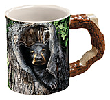 Image of Wild Wings Sculpted Mug Cubby Hole-Black Bear