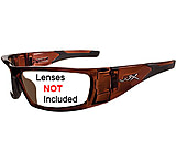 Image of Wiley X Drapht Sunglasses Liquid Maple Frame w/ Accessories Only ACDRA04F
