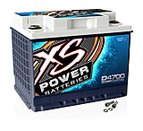 XS Power D4700 AGM Deep Cycle 12 Volt Battery - 2900A, 745CA, 50Ah, 2000/3000W, White, D4700