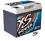 XS Power D927 AGM Deep Cycle 12 Volt Battery - 2100A, 525CA, 35Ah, 1000W / 2000W, White, D975