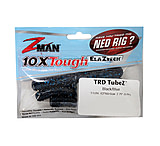 Image of Z-man TRD TUBEZ 2.75" BLK/BLUE6PK TTUBE-02PK6