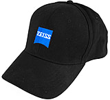 Image of Zeiss Gear Black Hat with Blue Zeiss Logo