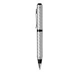 Image of Zippo Cayuga Solid Brass Ballpoint Pen, Satin Chrome